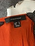 Atmosphere 100% Viscose Orange Long Sleeve Blouse Size 6 - photo 7