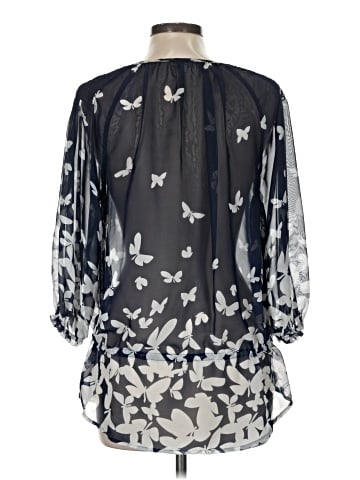 Charming Charlie 3/4 Sleeve Blouse (view 2)