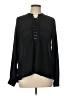 rue21 100% Polyester Black Long Sleeve Blouse Size L - photo 1