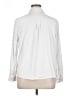 32 Degrees Solid Ivory Long Sleeve Blouse Size XL - photo 2