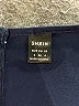 Shein Solid Blue Cocktail Dress Size S - photo 7
