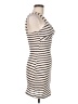 Shein Stripes Ivory Casual Dress Size M - photo 4
