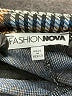 Fashion Nova Plaid Blue Casual Pants Size 1X - photo 7