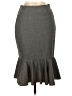 M&S Solid Gray Formal Skirt Size UK 8 / US 4 - photo 1