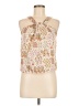 Shein Ivory Sleeveless Blouse Size 6 - photo 1