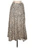 Altar'd State 100% Polyester Animal Print Tan Casual Skirt Size M - photo 1