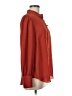 Ann Taylor 100% Polyester Red Long Sleeve Blouse Size M - photo 4