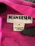 Joan Leslie 100% Polyester Pink Short Sleeve Blouse Size 14 - photo 7