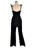 Crystal Sky Solid Black Jumpsuit Size M - photo 2