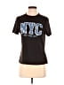 Shein Black Short Sleeve T-Shirt Size S - photo 1