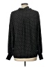 Cupcakes & Cashmere 100% Polyester Polka Dots Black Long Sleeve Blouse Size L - photo 2