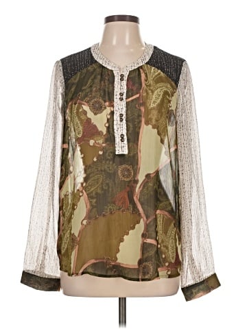 Mystree Long Sleeve Blouse (view 1)