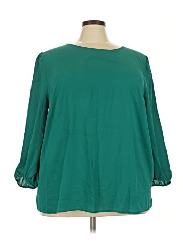 Ann Taylor LOFT 3/4 Sleeve Blouse (view 1)