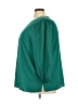 Ann Taylor LOFT 100% Polyester Teal 3/4 Sleeve Blouse Size 24 - photo 5