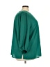 Ann Taylor LOFT 100% Polyester Teal 3/4 Sleeve Blouse Size 24 - photo 4
