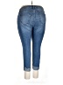 Kut from the Kloth Solid Blue Jeans Size 18 - photo 2