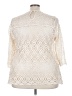 Ultra Pink Ivory Pullover Sweater Size 3X - photo 2