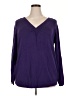 a.n.a. A New Approach Purple Pullover Sweater Size 2X - photo 1