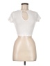 ASOS Design Ivory Short Sleeve Turtleneck Size 6 - photo 1