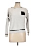 T by Talbots 100% Cotton Silver Pullover Sweater Size L - photo 1