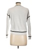 T by Talbots 100% Cotton Silver Pullover Sweater Size L - photo 2