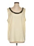 Unbranded Ivory Sleeveless Blouse Size S (estimated) - photo 1
