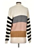 Woven Heart Color Block Tan Pullover Sweater Size XS - photo 2