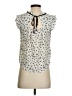 Monteau 100% Polyester Ivory Sleeveless Blouse Size S - photo 2