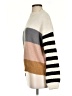 Woven Heart Color Block Tan Pullover Sweater Size XS - photo 5