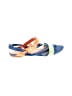 Loeffler Randall 100% Leather Color Block Blue Sandals Size 6 1/2 - photo 1