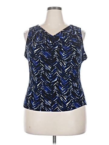 Leslie Fay Sleeveless Blouse (view 1)