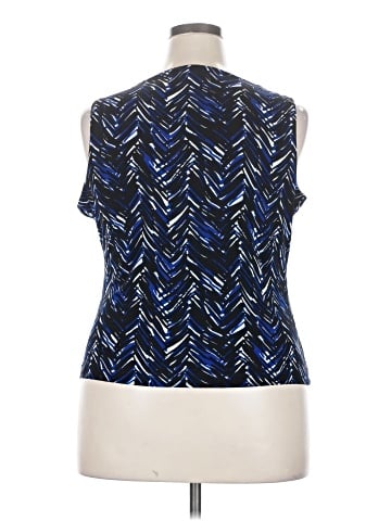 Leslie Fay Sleeveless Blouse (view 2)