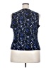 Leslie Fay Blue Sleeveless Blouse Size 18 - photo 2