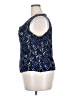 Leslie Fay Blue Sleeveless Blouse Size 18 - photo 5