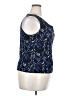 Leslie Fay Blue Sleeveless Blouse Size 18 - photo 4
