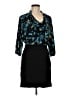 BCBGMAXAZRIA Teal Cocktail Dress Size 6 - photo 1