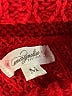 Magnolia 100% Acrylic Red Turtleneck Sweater Size M - photo 7