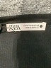 Zara 100% Cotton Black Long Sleeve Top Size M - photo 7