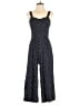 Ann Taylor LOFT 100% Rayon Polka Dots Black Jumpsuit Size S - photo 1