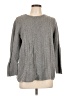 J.Jill Chevron-herringbone Gray Pullover Sweater Size L - photo 1