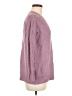 J.Jill Purple Pullover Sweater Size M - photo 4