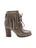FRYE Gray Tan Boots Size 8 1/2 - photo 1