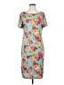 Unbranded Floral Teal Casual Dress Size S (estimated) - photo 1