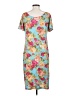 Unbranded Floral Teal Casual Dress Size S (estimated) - photo 2