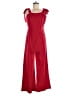 Unbranded 100% Polyester Solid Red Jumpsuit Size M - photo 1