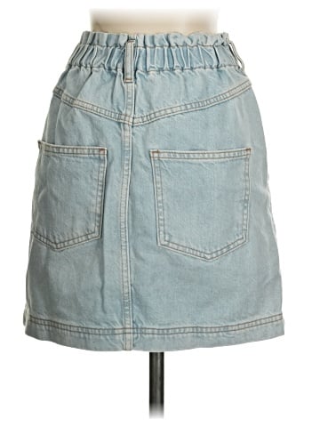 Topshop Denim Skirt (view 2)