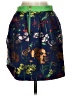 Madchen 100% Polyester Blue Casual Skirt Size 2 - photo 1