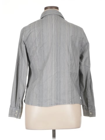 Attention Long Sleeve Button-Down Shirt (view 2)