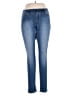 Cato Solid Blue Jeans Size 14 - photo 1