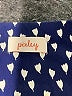 Pixley 100% Polyester Polka Dots Blue 3/4 Sleeve Blouse Size M - photo 7